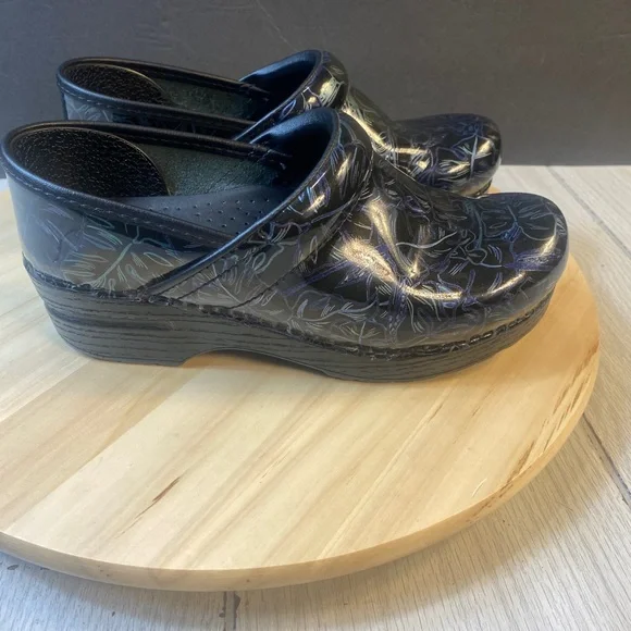 Dansko | Shoes | Dansko Professional Clog Womens 37 Black Patent